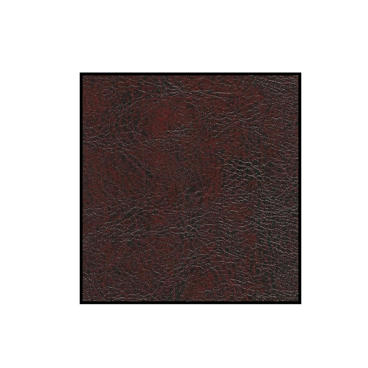 CHESTERFIELD-SESSEL Lento Rotbraun vegan Leder - Bordeaux/Braun, Holz/Textil (102/102/93cm) - S-Style Möbel