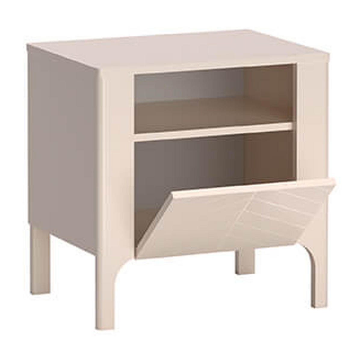 NACHTTISCH Malumi MM-10 54 x 57 x 40,5 cm Kaschmir - Kaschmir, Holzwerkstoff (54/57/40.5cm) - Koseto