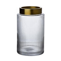 VASE Serenite Transparent 15/15/25 cm Glas - Transparent, Glas (25cm) - Mondex
