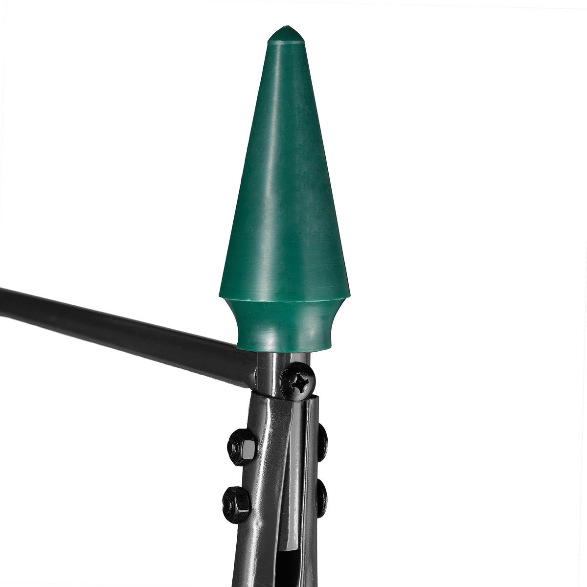ROSENBOGEN - Schwarz, Metall (145/270/37cm) - Relaxdays