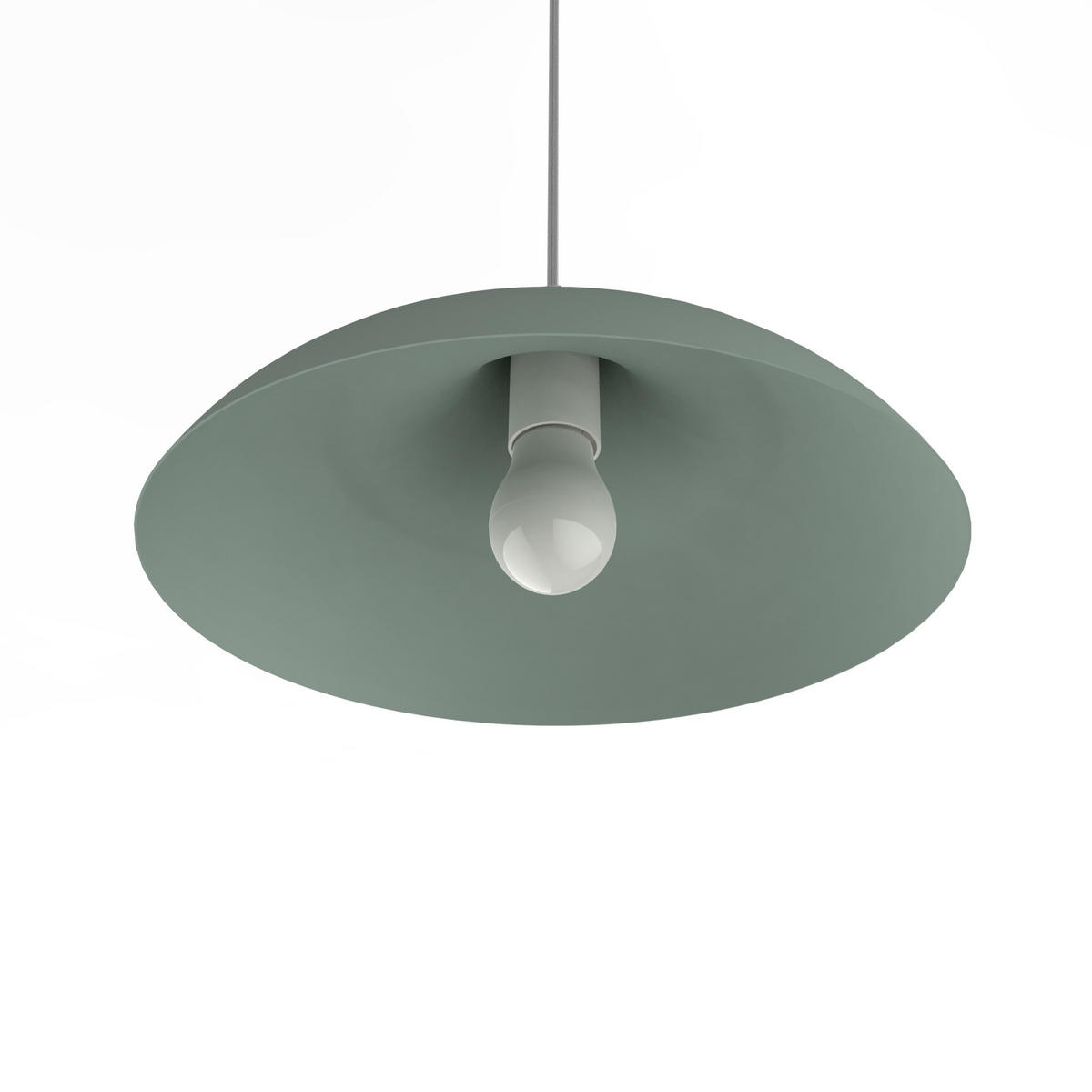 HÄNGELEUCHTE - Grün, Metall (30/30/13cm) - Lumicom