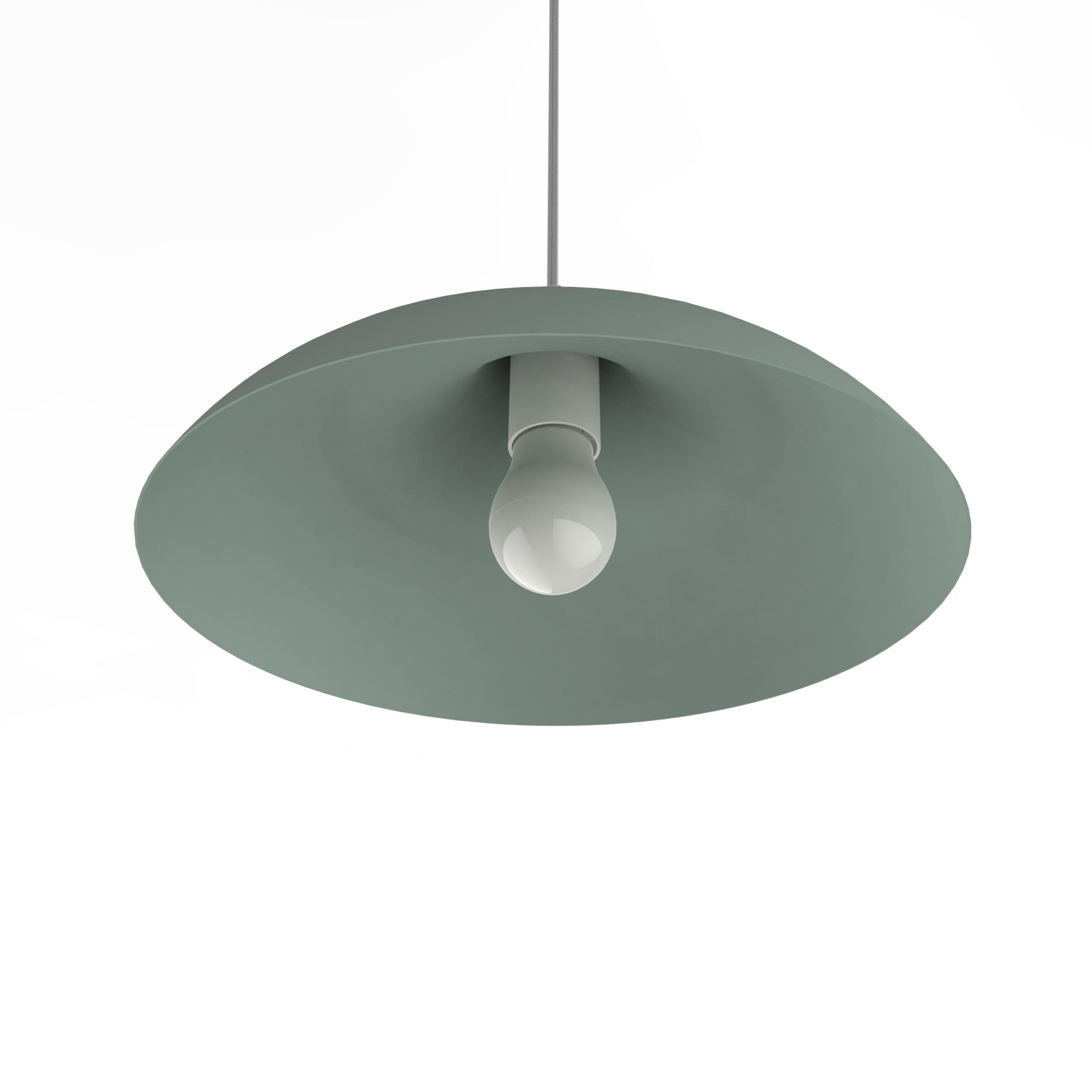 Thumbnail - Lumicom Hängeleuchte, Grün, Metall, Freiform,Freiform, 30x13x30 cm, Lampen & Leuchten, Innenbeleuchtung, Hängelampen, Pe...