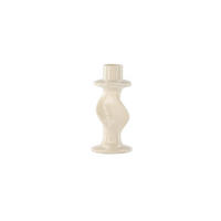 KERZENSTÄNDER Vika - Beige, Keramik (6/12/6cm) - kommodly