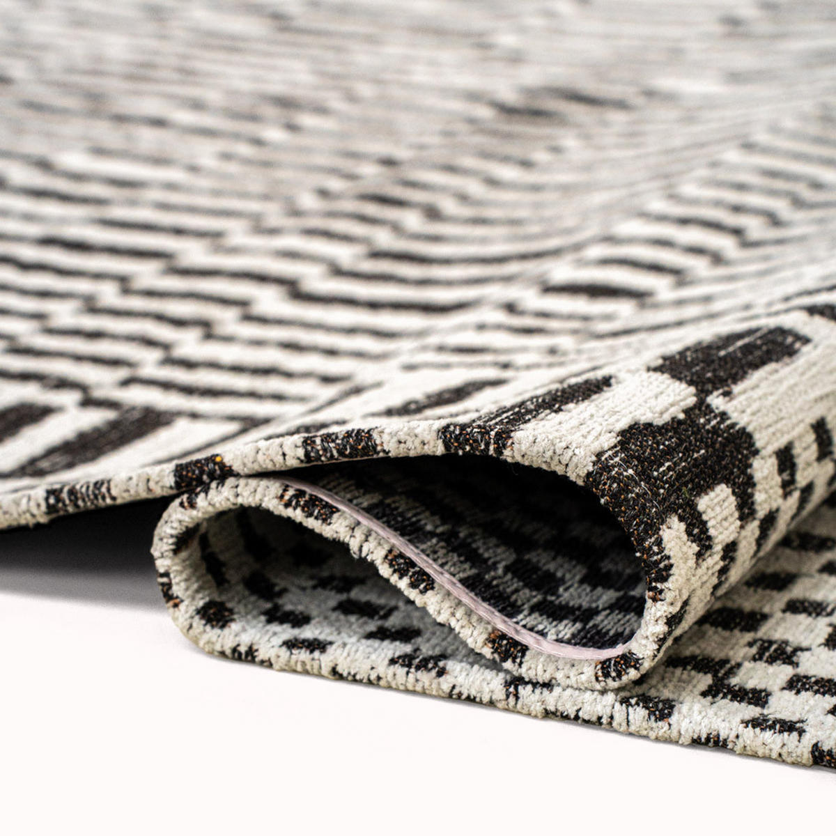 TEPPICH Caidal Structures Berber 200/280 cm - Weiß, Textil (200/280cm) - Louis De Poortere