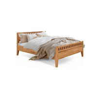 MASSIVHOLZBETT ELIAS 6 160x210 Wildeiche - Alteiche, Holz (160/210cm) - byoak