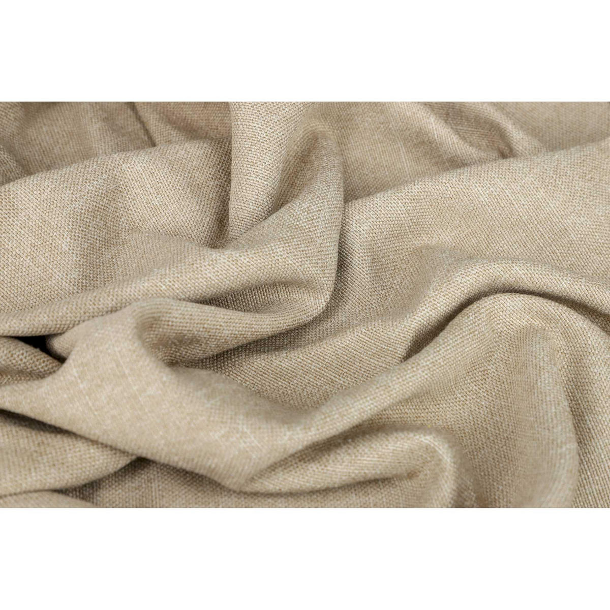 ÖSENVORHANG COAST - Grau, Textil (140/1/250cm) - Schöner Wohnen