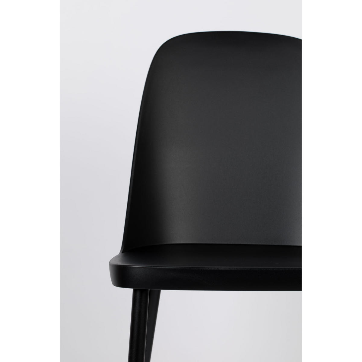 DESIGN-STUHL - Plastik - Schwarz - 2er-Set - Schwarz, Kunststoff (46/85/54cm) - Drawer