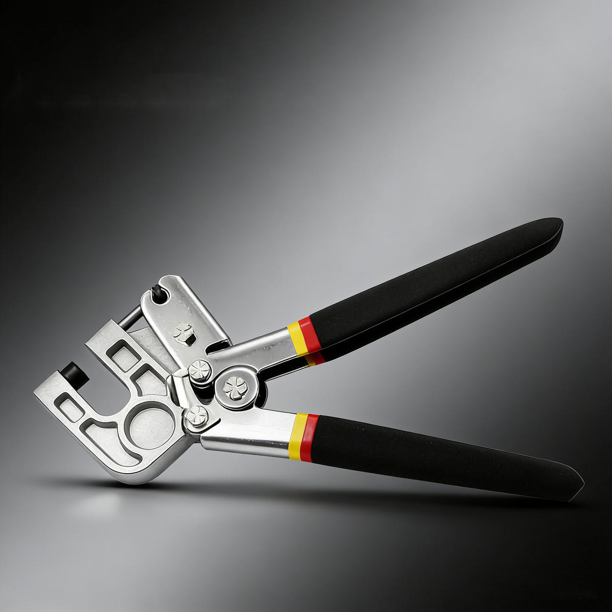 CRIMPZANGE – (0,4–0,5 mm), zum Stanzen von Montagelöchern - Schwarz, Metall (26.3/7.5/1.6cm) - DCA
