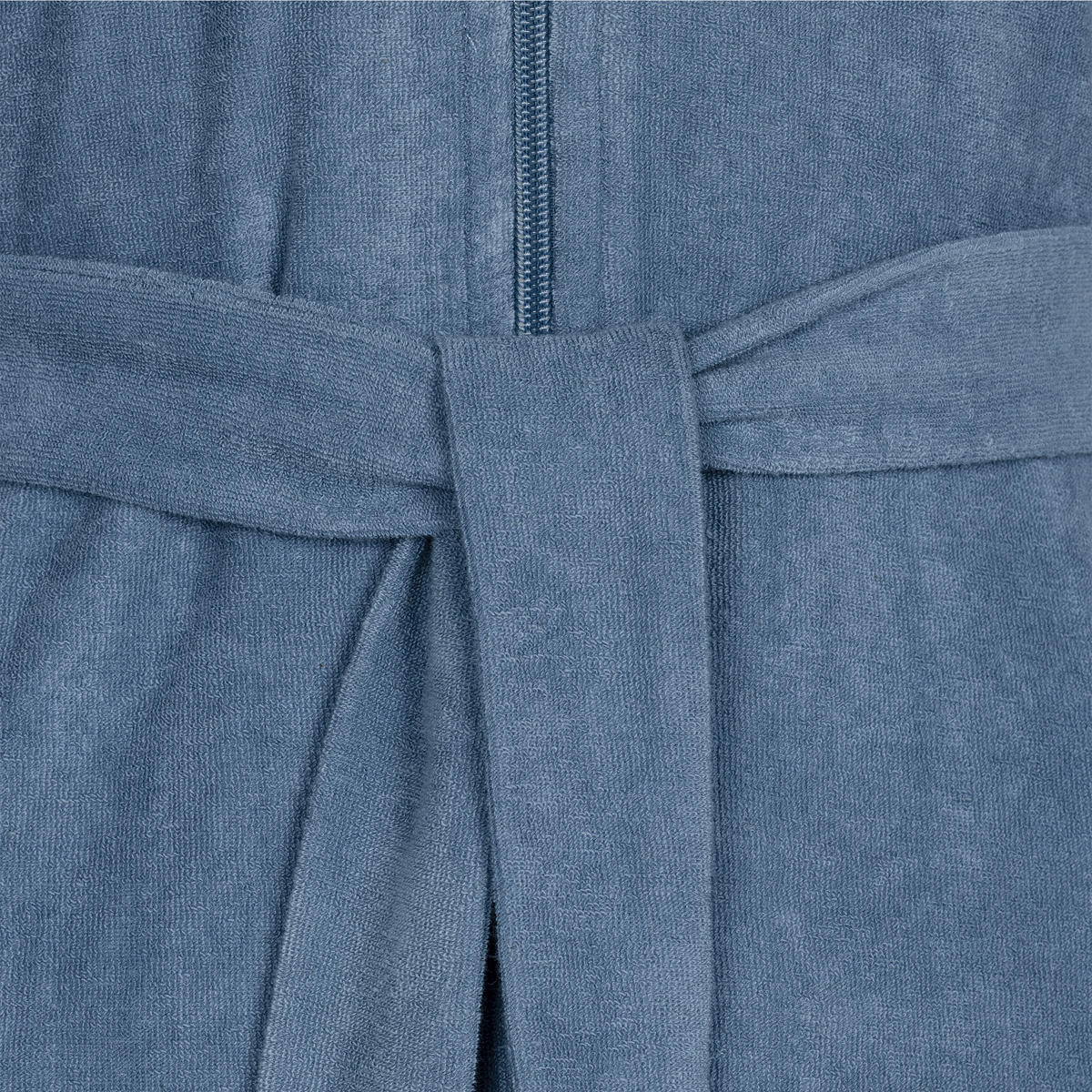 BADEMANTEL MIT KAPUZE HOMEWEAR - Blau, Textil (Snull) - MÖVE