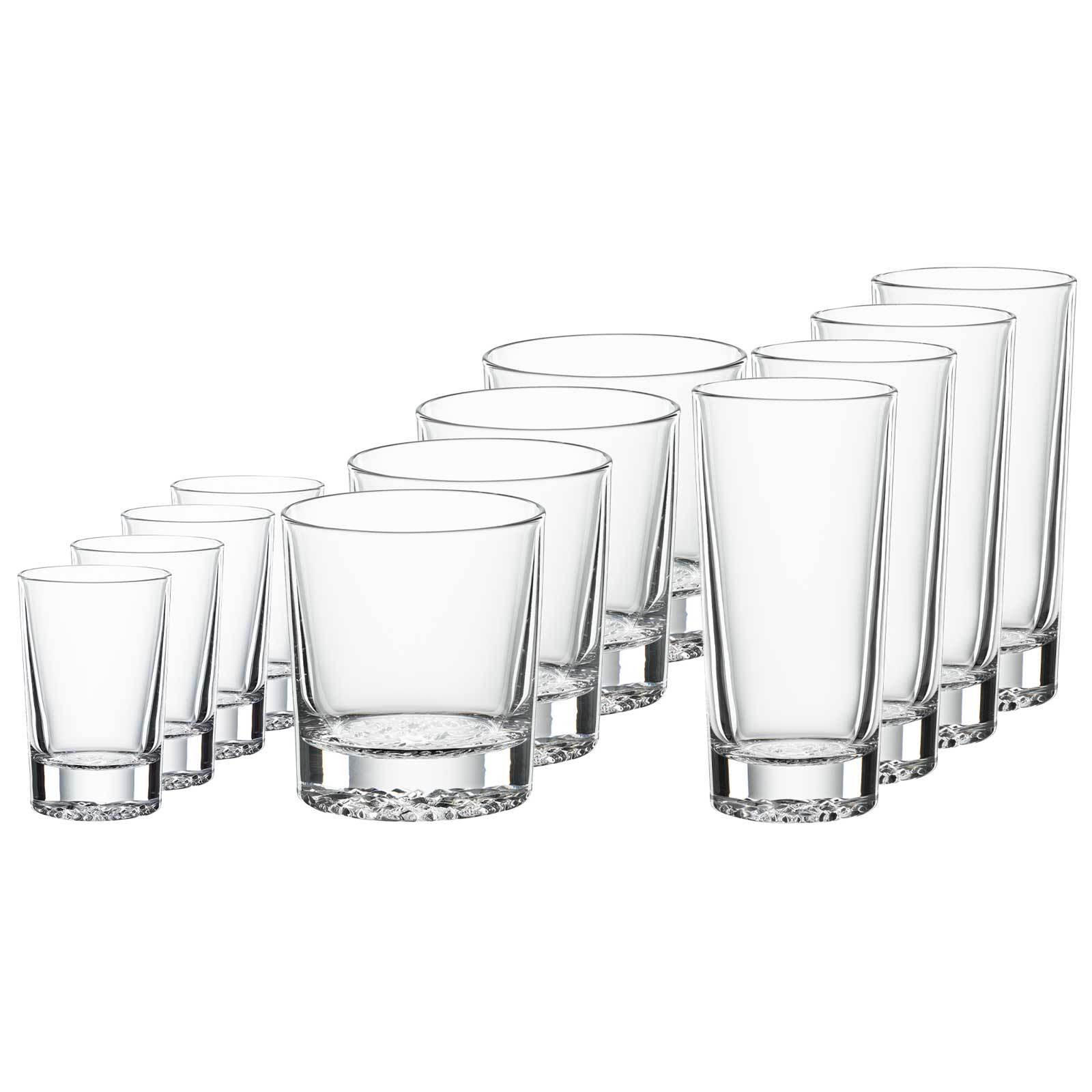 BAR GLÄSERSET Lounge 2.0 transparent 12er Set - Transparent, Glas - Spiegelau