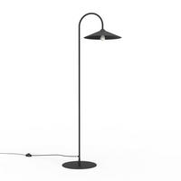 STEHLEUCHTE Chapeau - Schwarz, Metall (40/75/170cm) - Lumicom