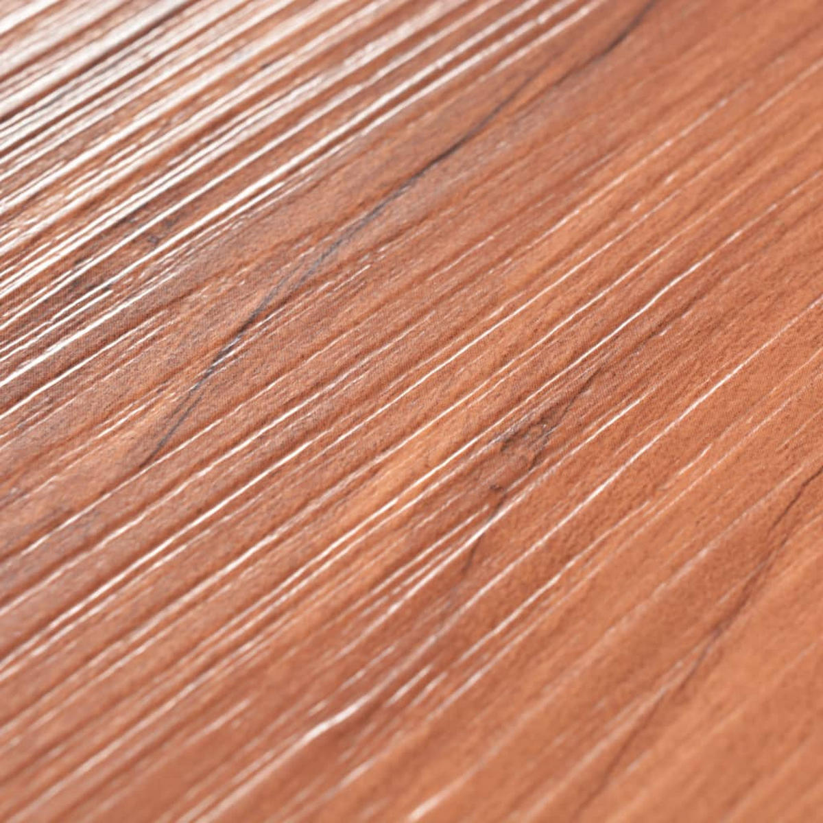 VINYLBODEN PVC-Dielen selbstklebend | 2mm Stärke | Laminat Viny | Ulme Natur , 2,51 m² - Ulmefarben, Kunststoff (91.5/15.2/1.3cm) - DELUKE