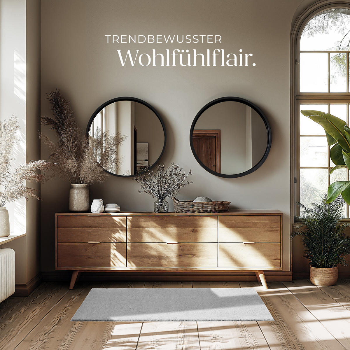 KURZFLORTEPPICH Soft Zone,rutschfeste Unterseite,grau - Grau, Kunststoff (150/80cm) - tectake