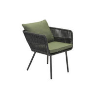 GARTENSTUHL Luna, Metall, Grün - Grün, Metall (61/69/65cm) - dasmöbelwerk