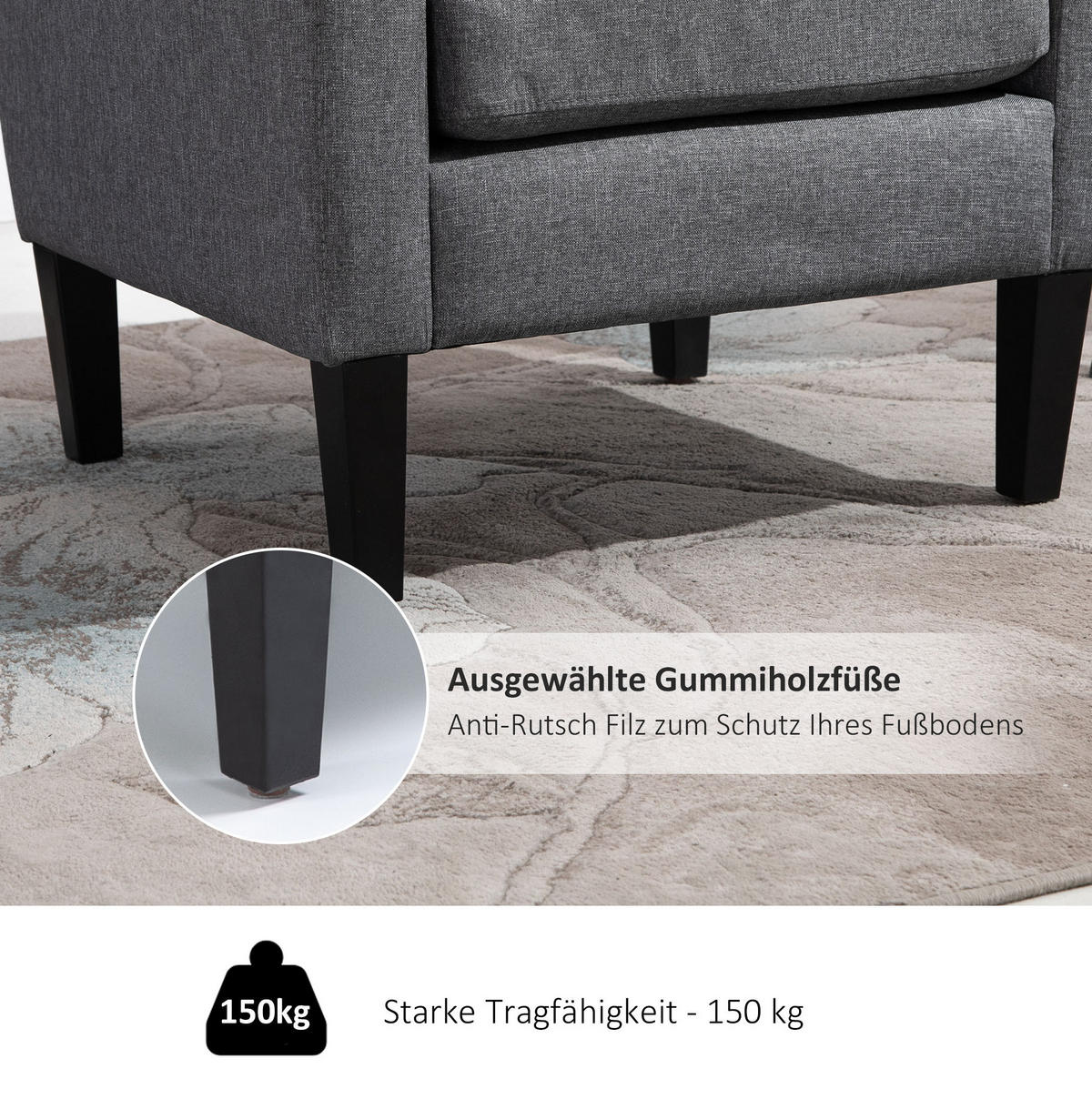 KŘESLO 66/72/74 cm světle šedé z polyesteru s ergonomickými područkami - světle šedá, textil (72/74/66cm) - OKWISH