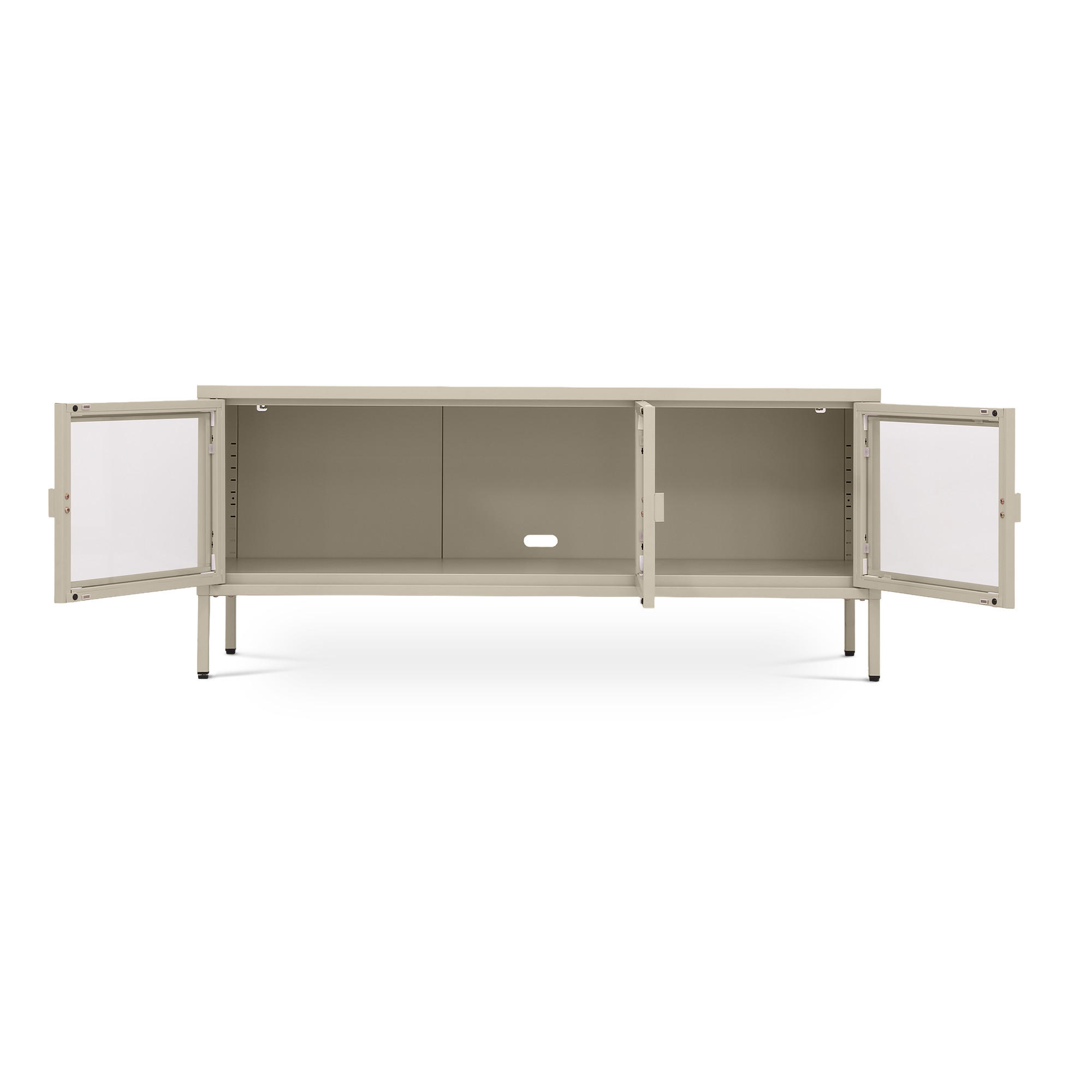 Sicaan Tv-Ständer Beige 130x55x40 cm