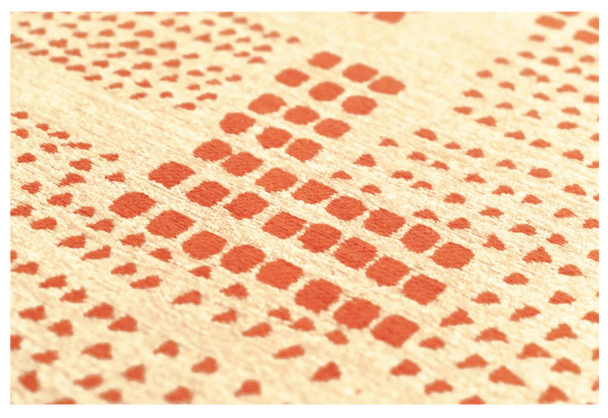 TEPPICH modern Flachgewebe TERRACE Orange 240 x 340 cm - Orange, Textil (240/340cm) - Novatrend