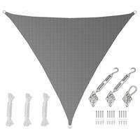 SONNENSEGEL Luftdurchlässig 600 cm Grau - Grau, Kunststoff (600/600cm) - Amanka