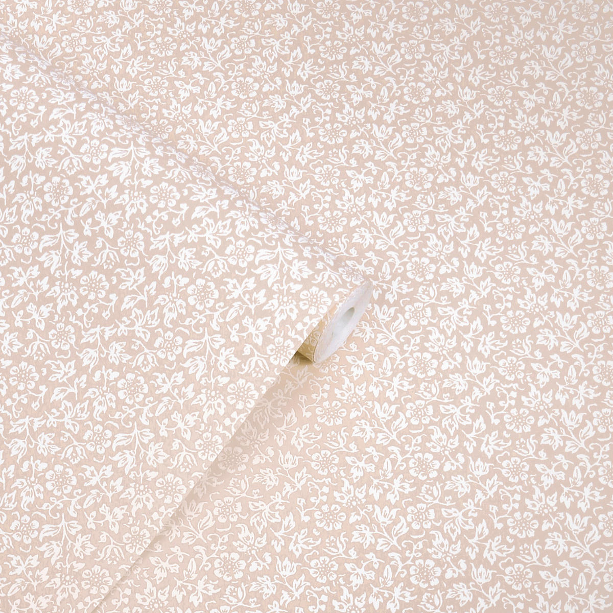 VLIESTAPETE Süßer Alyssumzwirn - Pink, Papier/Kunststoff (52/1000cm) - LAURA ASHLEY