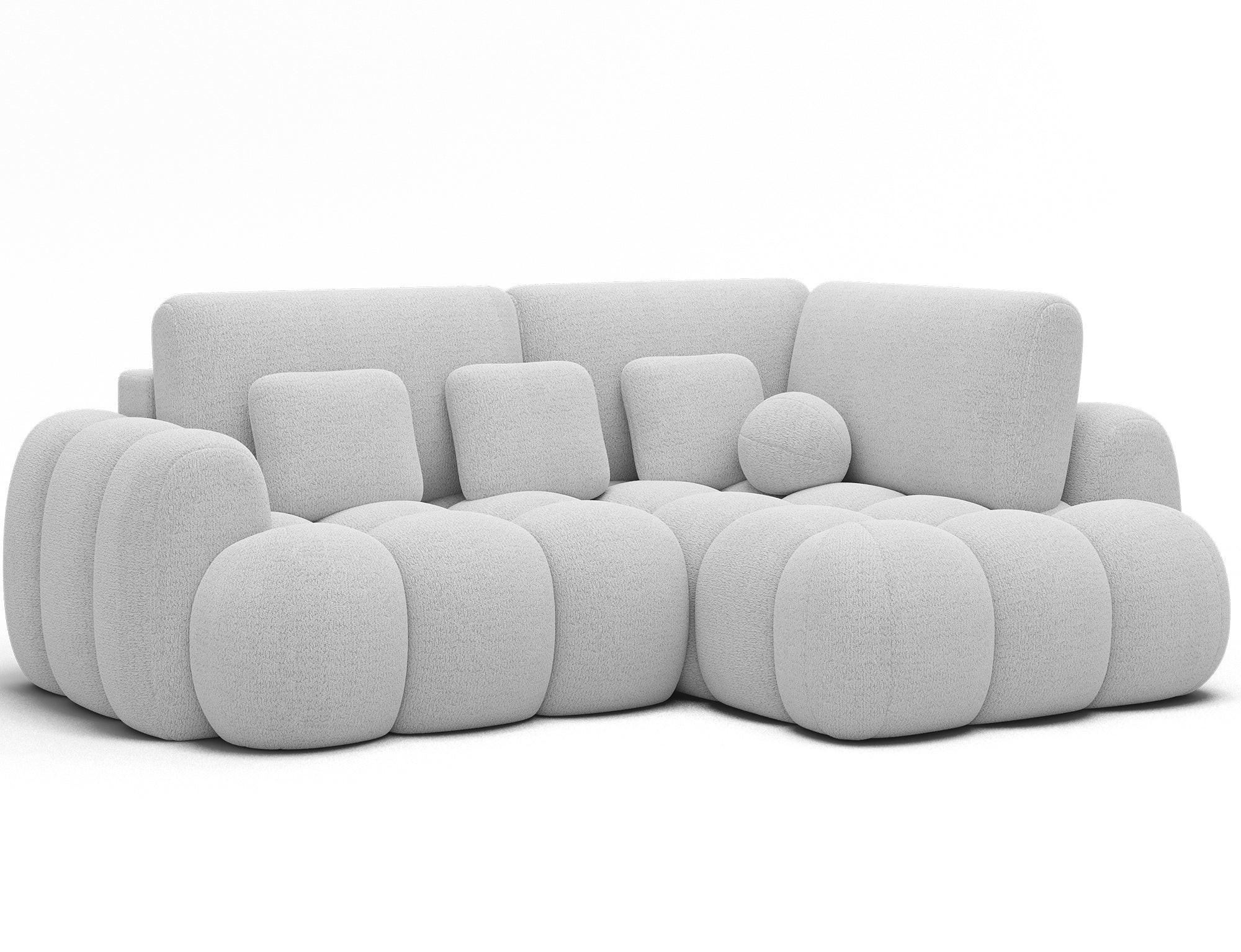 Wohnideebilder Ecksofa Weiß 267x165 cm