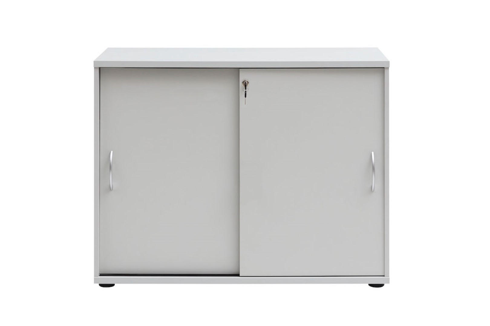 Proregal Schiebetürenschrank Grau 100x76x40 cm