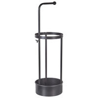 SUPORT PENTRU UMBRELĂ metal negru Monnaie - negru, metal (21/66/21cm) - Beliani