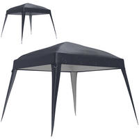 ERSATZDACH für Pavillon 3x3 m - Dunkelgrau, Kunststoff (300/1/300cm) - Outsunny