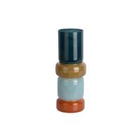 VASE Burano large - Mehrfarbig - 35 cm - Multicolor, Glas (13.5/35cm) - Present Time