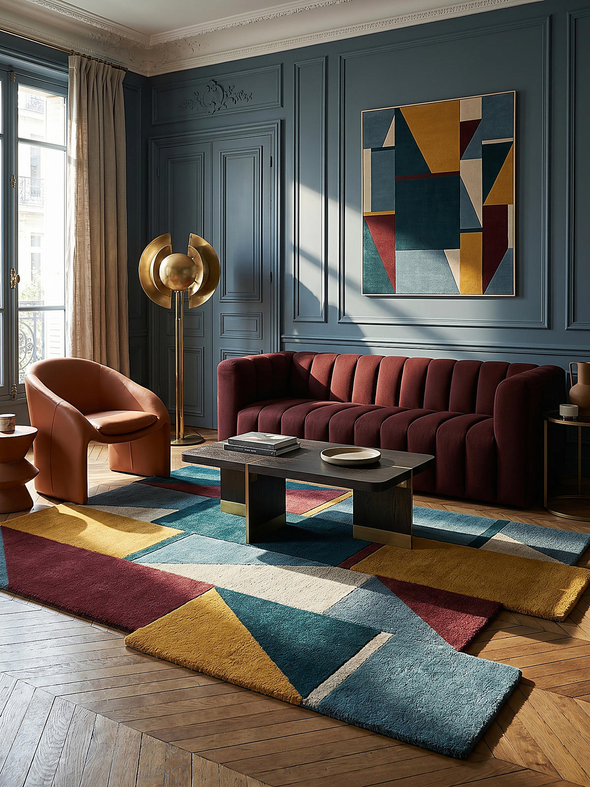 WOLLTEPPICH HALLEIN 120/180 cm - Multicolor, Textil (180/120cm) - KADIMA DESIGN