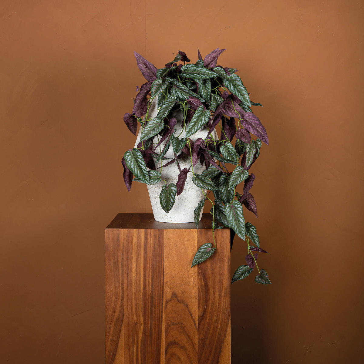 KUNSTPFLANZE Leaves Grün 76/30/76cm - Grün, Kunststoff/Metall (76cm) - PTMD Collection