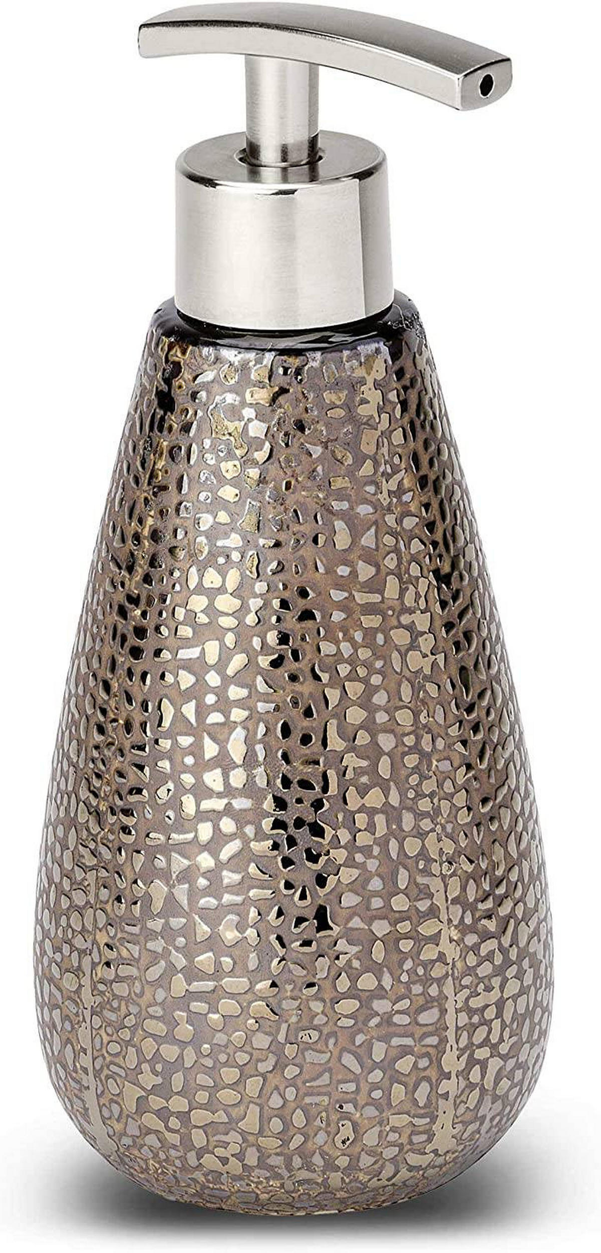 SEIFENSPENDER 8/8/19 cm - Braun, Keramik (8/19/8cm) - Wenko