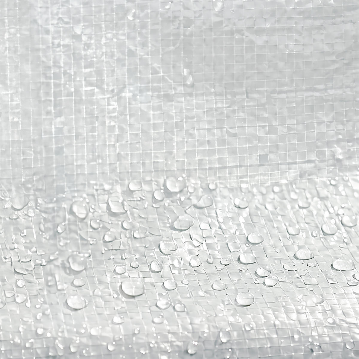 SEITENWAND Weiß 2er-Set - Weiß, Kunststoff (290/190/0.5cm) - Relaxdays