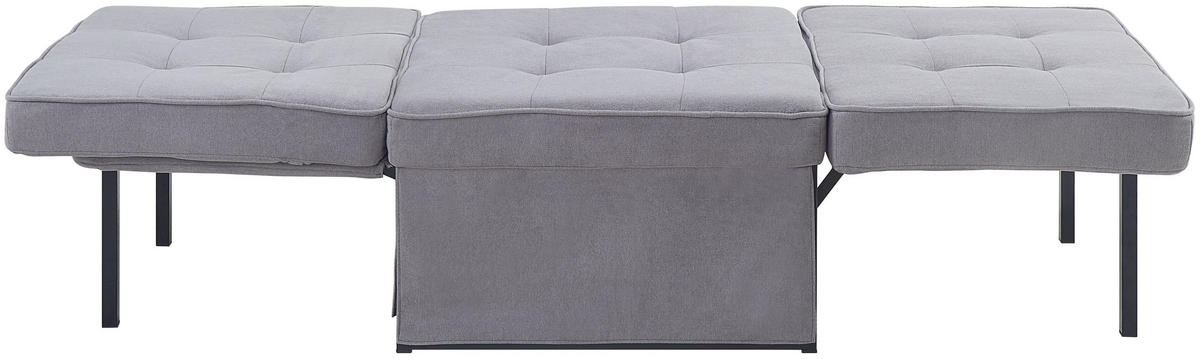 MULTIFUNKTIONSHOCKER Finn Grau 80/72/43 cm - Grau, Textil (72/80/43cm) - ATLANTIC home collection