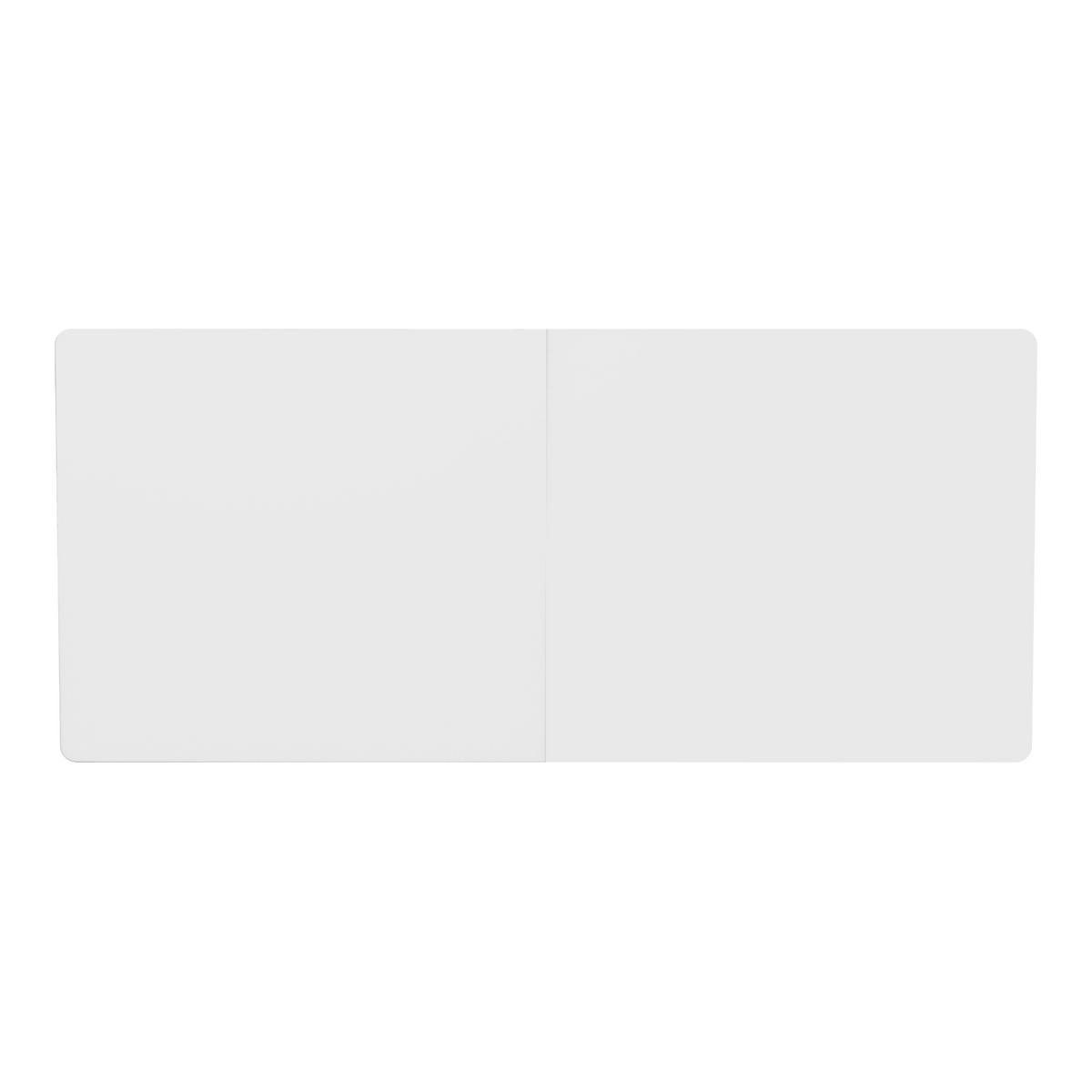 DESKA STOLU Kirkkonummi - bílá, kompozitní dřevo (180/80/1.5cm) - pro.tec