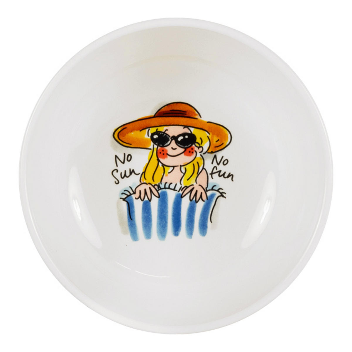 SCHALE Krabbe in Bunt - 15cm - Multicolor, Keramik (15.5/6.7/15.5cm) - Blond Amsterdam