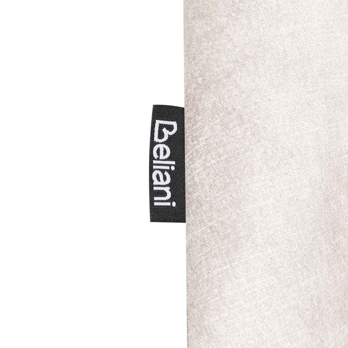 ESSZIMMERSTUHL 2er-Set drehbar Samtstoff Hellbeige Hallett - Beige, Textil (50/83/57cm) - Beliani