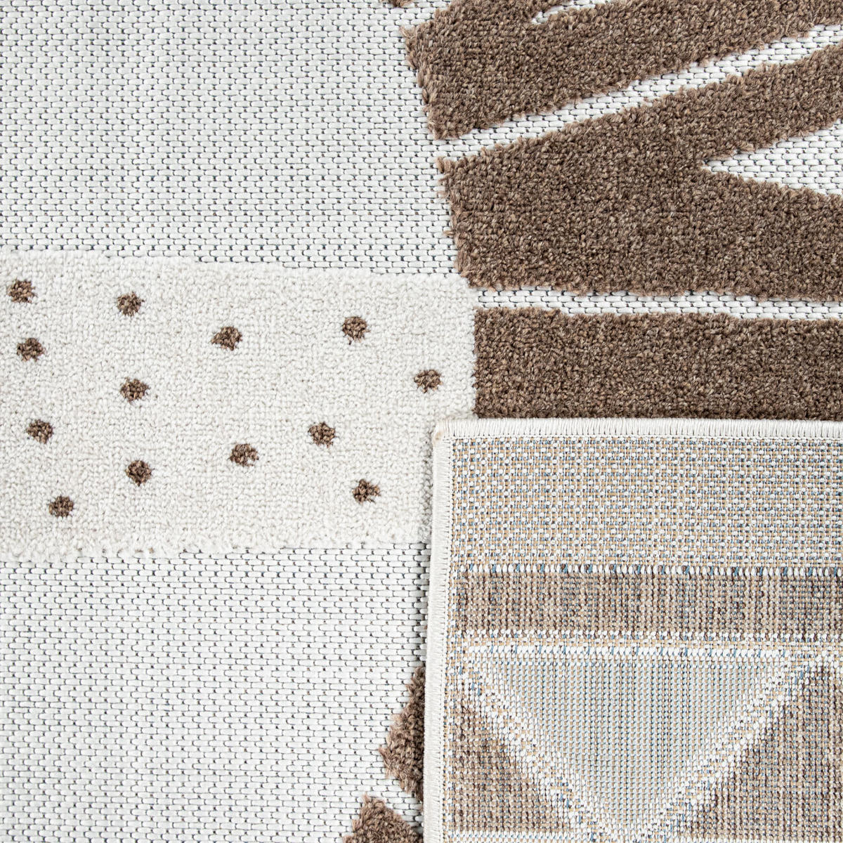 KINDERTEPPICH Löwe Kinderzimmer schmutzabweisend Beige Rechteckig 140x200 - Beige, Textil (140/200cm) - KADIMA DESIGN