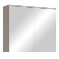 SPIEGELSCHRANK Toledo Cashmere - 80 x 20 x 60 cm - Kaschmir, Holz (80/60/20cm) - Badplaats
