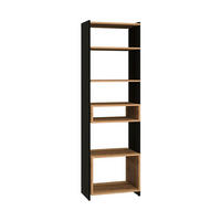 STANDREGAL – TRIS 02 – 55 cm – Tris – Schwarz - Schwarz, Holzwerkstoff (55/180/40cm) - hi-markt