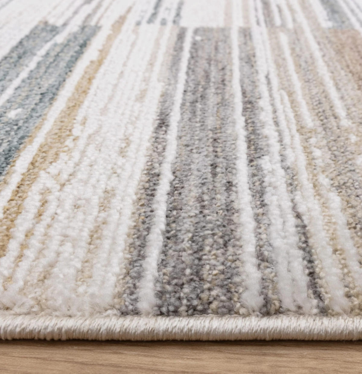 TEPPICH modern Flachgewebe PISO Blau 200 x 300 cm - Blau, Textil (200/300cm) - Novatrend