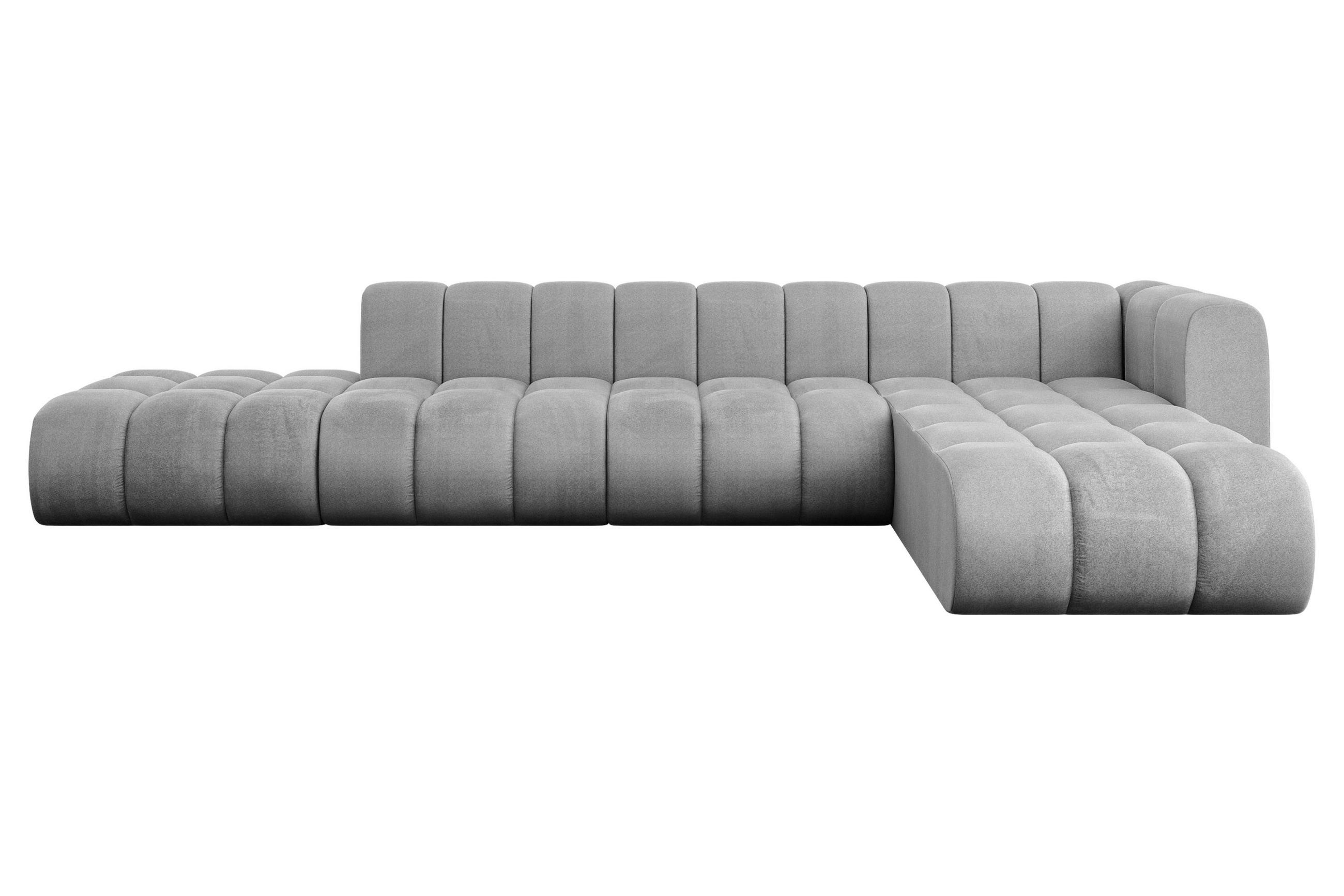 Altdecor Ecksofa Hellgrau 387x177 cm