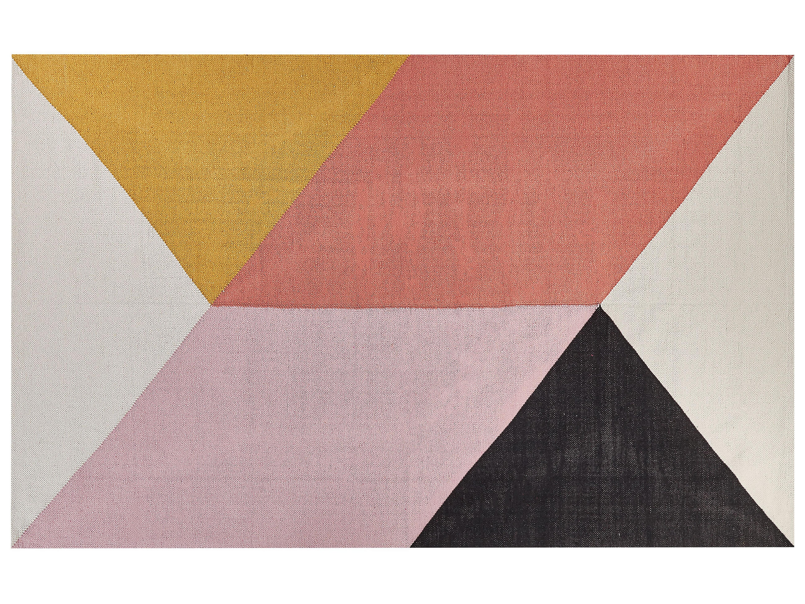 KURZFLOR-TEPPICH Nizip 200/140 cm - Multicolor, Textil (140/200cm) - Beliani