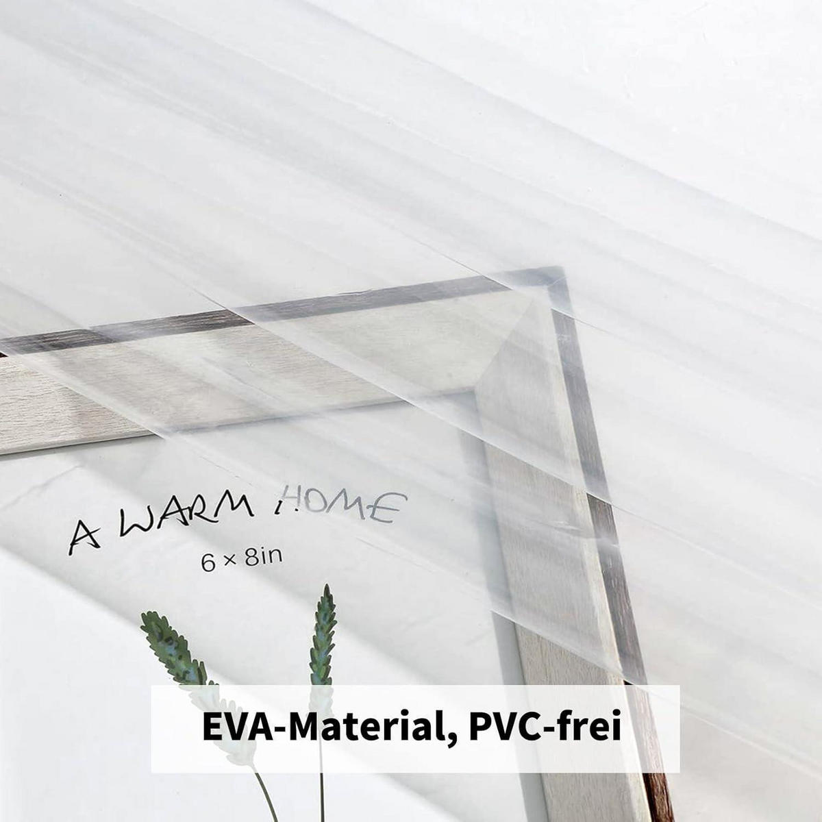DUSCHVORHANG Transparent 180 x 220 cm Wasserdicht mit Magneten - Transparent, Kunststoff (180/220cm)