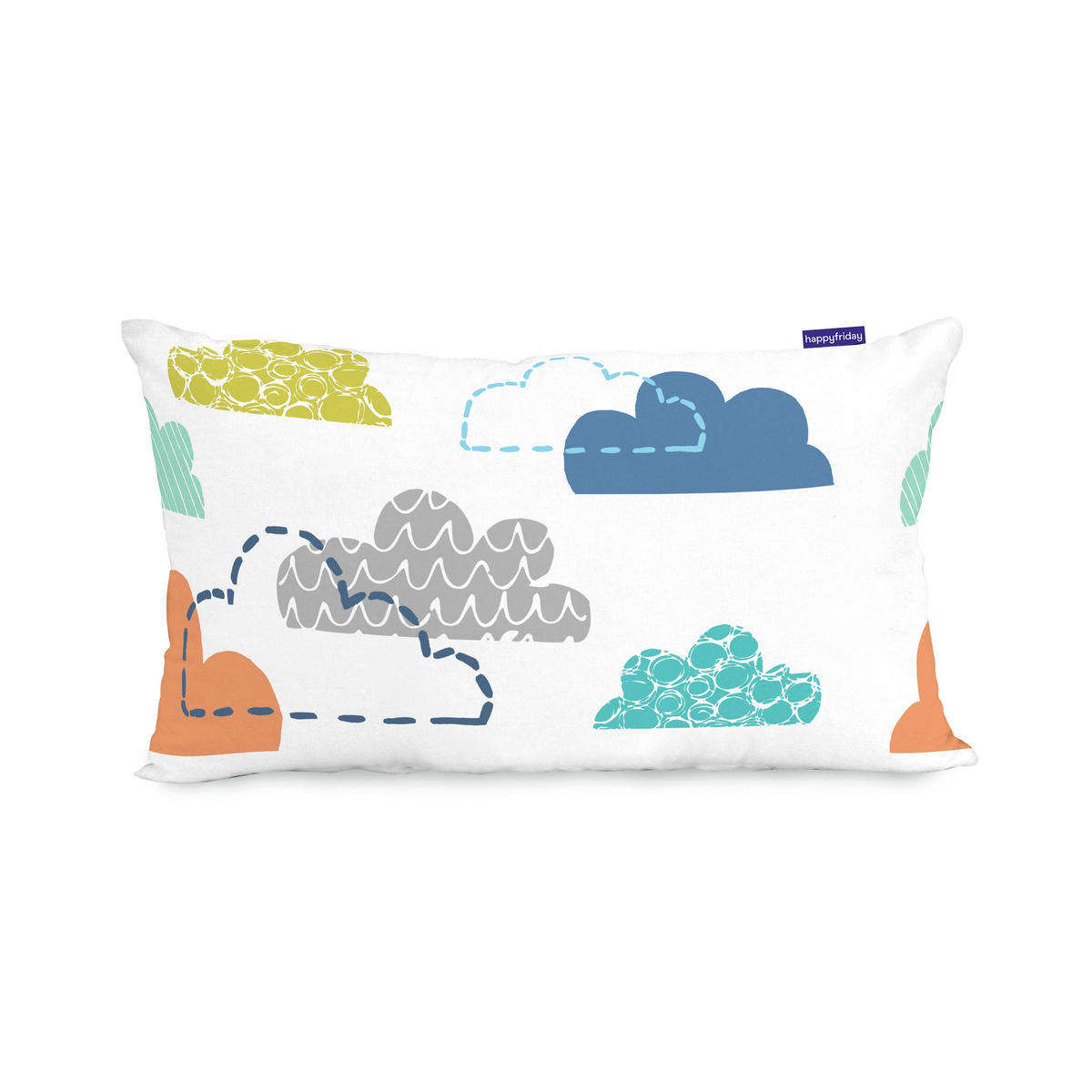KISSENBEZUG holidays 50x30 cm mehrfarbig - Multicolor, Textil (50/30cm) - Happy Friday