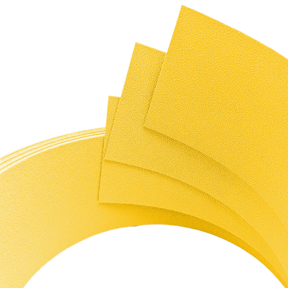 SICHTSCHUTZSTREIFEN Premium Akzentstreifen Set Drittel Gelb 2,55m - Gelb, Kunststoff (255/6.3cm) - ZAUN|ZU