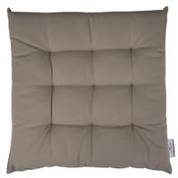 SITZKISSEN MIT 9 PUNKT-STEPPUNG DOVE - Ecru, Textil (40/40/5cm) - Tom Tailor