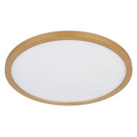 LED DECKENLEUCHTE Messing - Messingfarben, Kunststoff (42/42/2.5cm) - Globo Lighting