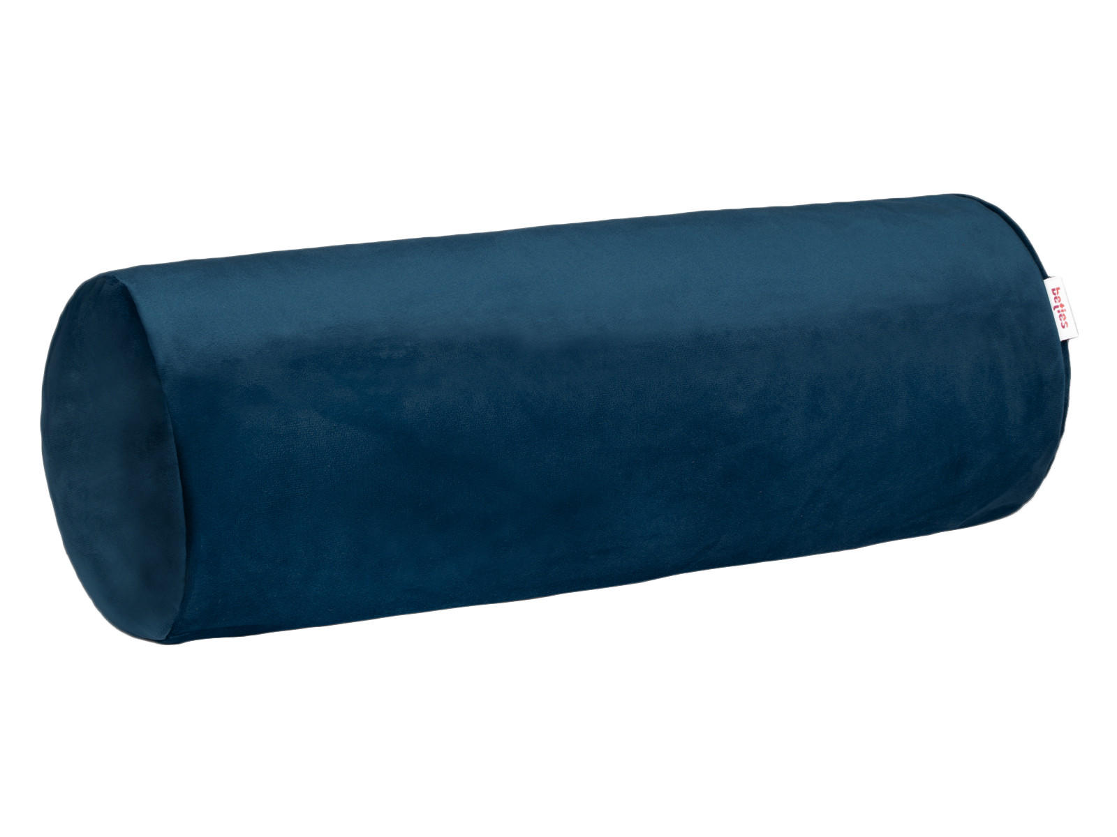 NACKENROLLENHÜLLE Samt&Sonders admiral-blau 40/15 cm - Blau/Dunkelblau, Textil (15/40cm) - beties Heimtextil