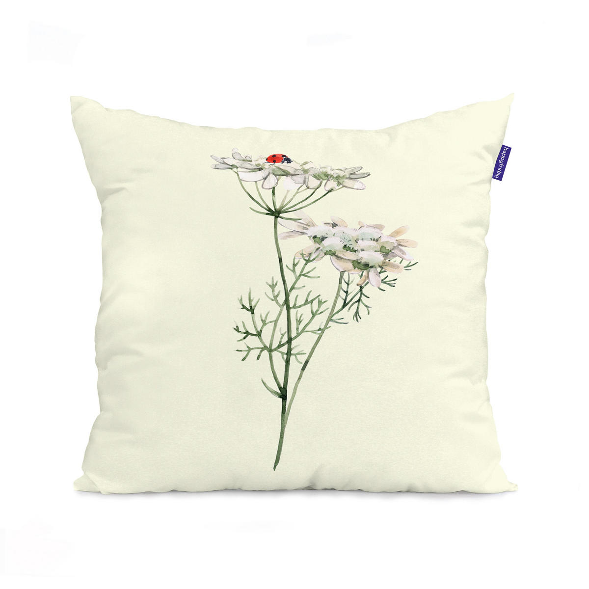 KISSENBEZUG manarola 50x50 + 50x30 cm mehrfarbig - Multicolor, Textil (50/50cm) - Happy Friday