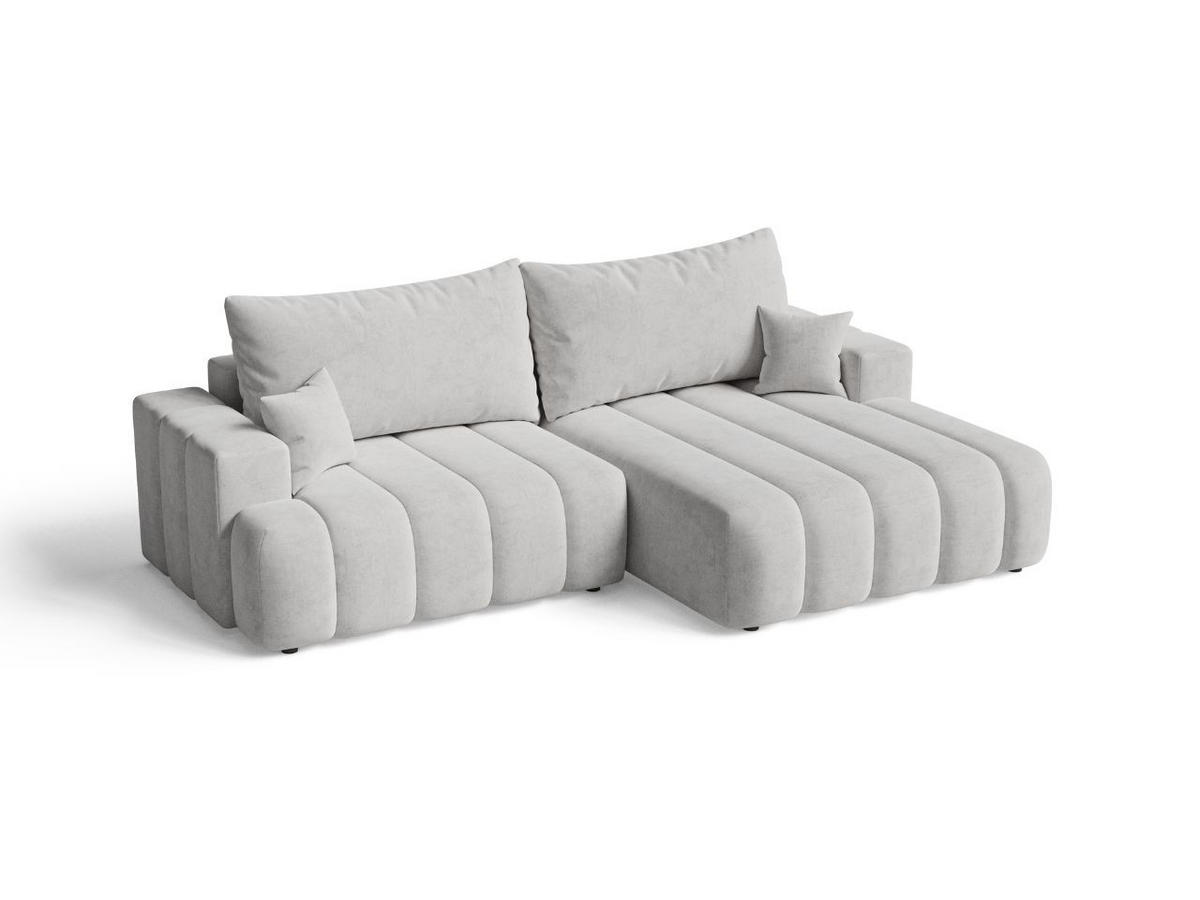 ECKSOFA Caleo Grau Rechts - Grau, Holz/Textil (270/170cm) - Graingold